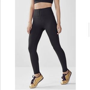 Black Fabletics High-Waisted Power Hold Legging